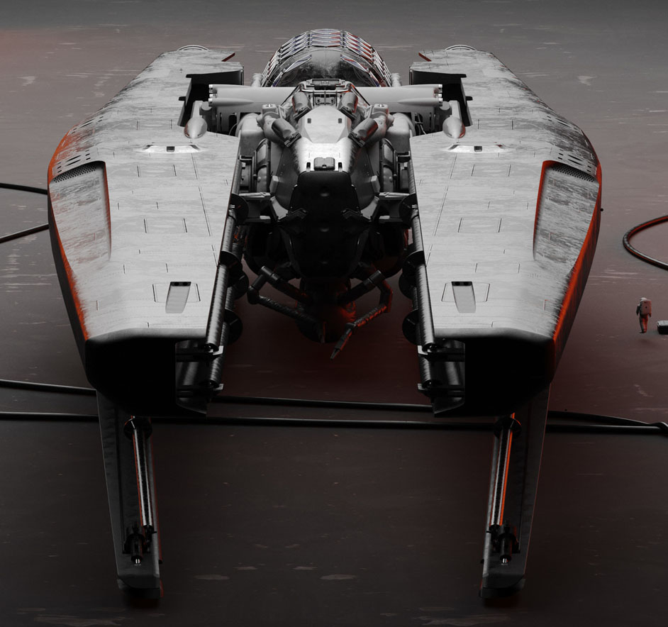 fotografia de nave Arcangel 